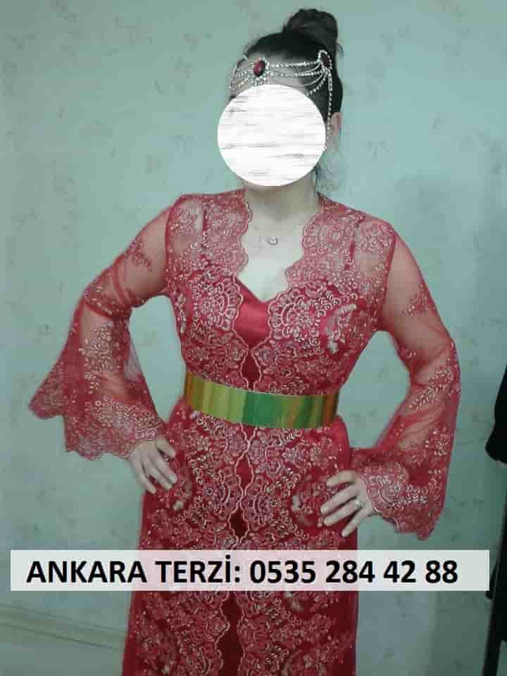 Ankara Özel Elbise Tasarlayan Bayan Terzi 0535 284 42 88