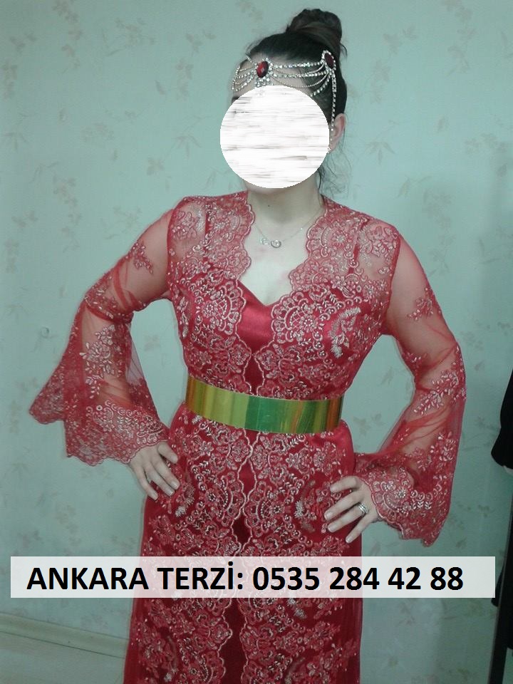Ankara Özel Elbise Tasarlayan Bayan Terzi 0535 284 42 88