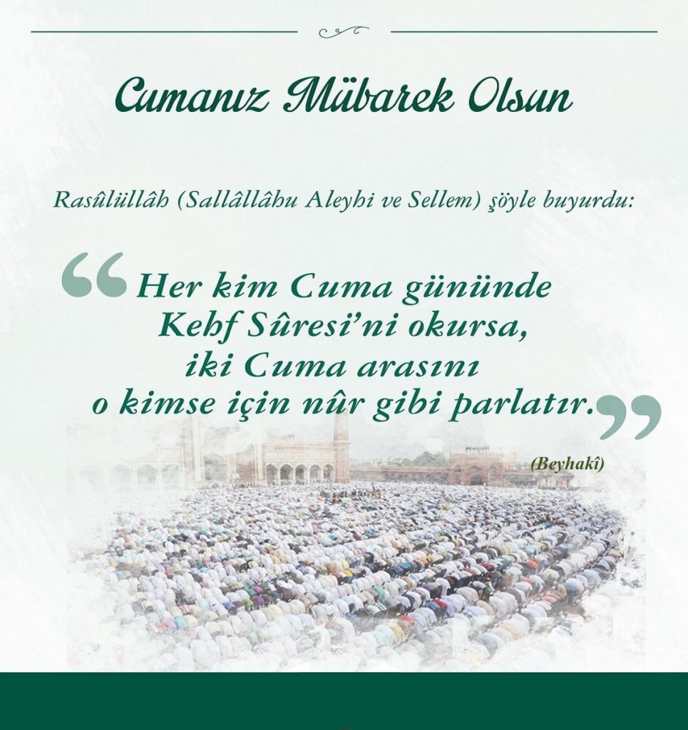 Cumanız Mübarek Olsun Sözleri-5